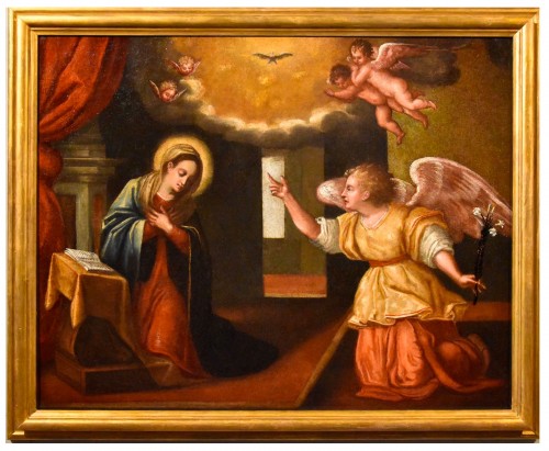 The Annunciation, Antonio Paroli (Circa 1688 - 1768)