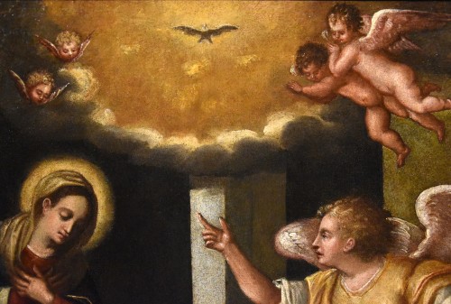 L'Annunciation, Antonio Paroli (Vers 1688 - 1768) - Louis XIV