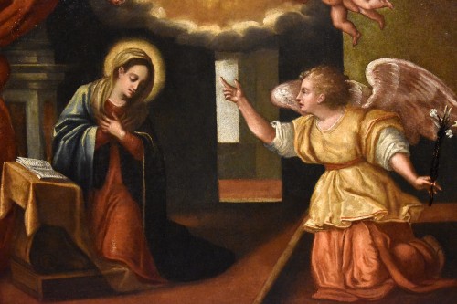 Louis XIV - L'Annunciation, Antonio Paroli (Vers 1688 - 1768)