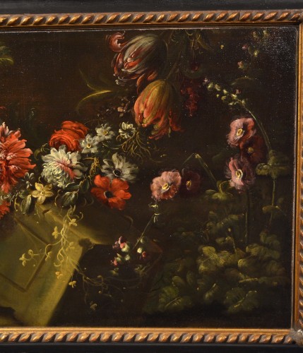 18th century - Pieter Casteels III (1684 - 1749) Floral Still Life