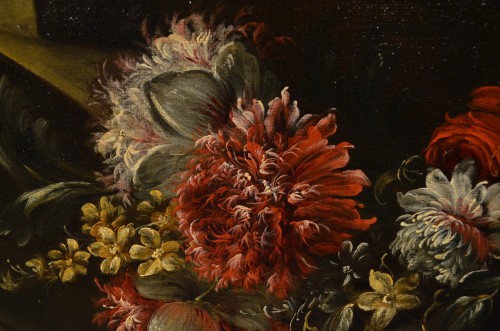Antiquités - Pieter Casteels III (1684 - 1749), Nature morte florale