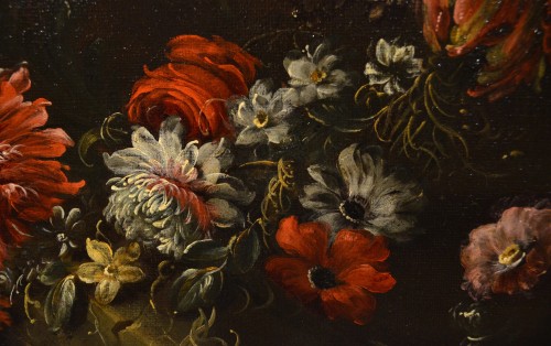 Antiquités - Pieter Casteels III (1684 - 1749) Floral Still Life