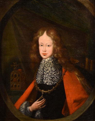 Portrait Of Joseph I Of Habsburg, Frans Van Stampart (1675 - 1750) - Paintings & Drawings Style Louis XIII