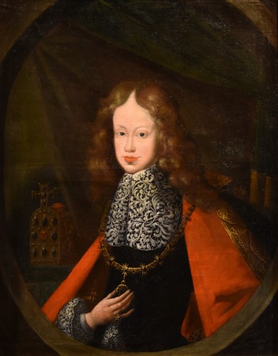 Portrait Of Joseph I Of Habsburg, Frans Van Stampart (1675 - 1750) - Paintings & Drawings Style Louis XIII