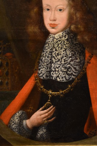 Portrait Of Joseph I Of Habsburg, Frans Van Stampart (1675 - 1750) - 