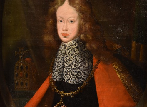 17th century - Portrait Of Joseph I Of Habsburg, Frans Van Stampart (1675 - 1750)