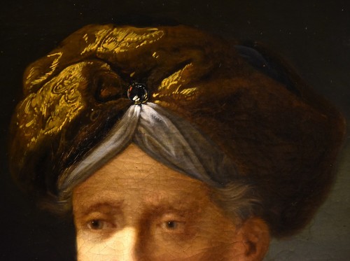 Louis XIV - Portrait d'un homme au turban, Ecole belge du 17e siècle