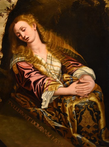 Mary Magdalene, Scipione Pulzone (gaeta, 1544 - Rome, 1598) Workshop Of - 