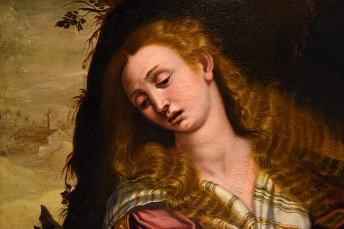 17th century - Mary Magdalene, Scipione Pulzone (gaeta, 1544 - Rome, 1598) Workshop Of