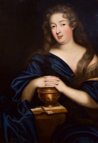 17th century - Portrait Of Louise Renée De Keroualle attributed to  Pierre Mignard (1612 - 1695)