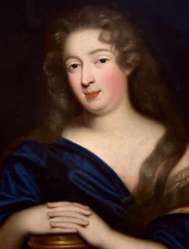Antiquités - Portrait Of Louise Renée De Keroualle attributed to  Pierre Mignard (1612 - 1695)