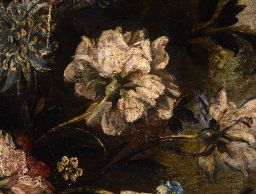 Antiquités - Nature Morte Aux Fleurs, Antonio Gianlisi Le Jeune ( 1677 - 1727)