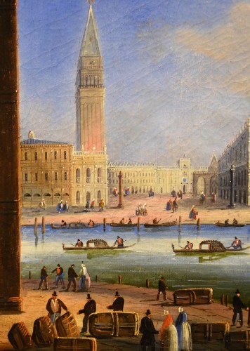 Vue de Venise avec le palais des Doges, Carlo Bossoli (1815 - 1884) - Napoléon III