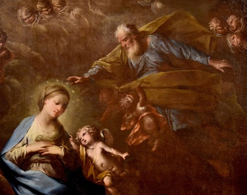 17th century - Immaculate Virgin, Workshop Of Pietro Da Cortona  (1597 - 1669) Atelier
