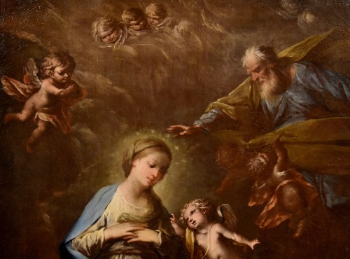 Immaculate Virgin, Workshop Of Pietro Da Cortona  (1597 - 1669) Atelier - Louis XIII