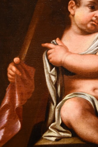 Sebastiano Savorelli (1667 - 1722), Enfant Jésus avec la croix - Antichità Castelbarco