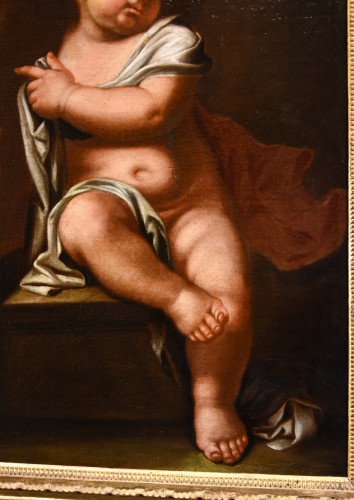 XVIIe siècle - Sebastiano Savorelli (1667 - 1722), Enfant Jésus avec la croix