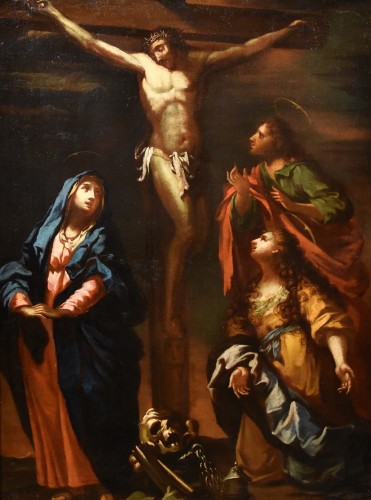 Le Christ Crucifié, Giovanni Camillo Sagrestani (1660 - 1731) - Tableaux et dessins Style Louis XIV