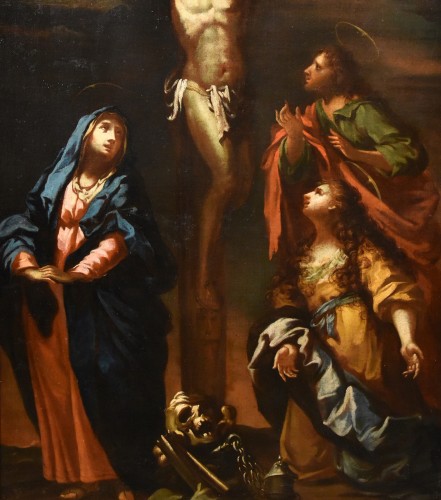 Tableaux et dessins Tableaux XVIIe siècle - Le Christ Crucifié, Giovanni Camillo Sagrestani (1660 - 1731)