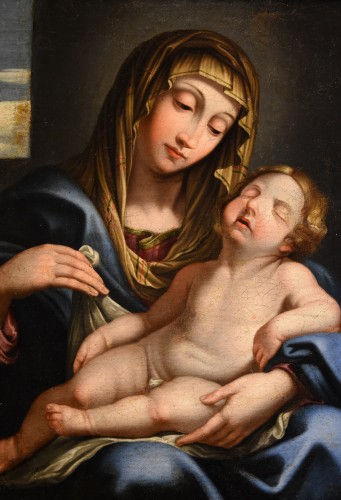 Madonna With Sleeping Child, italian school of the 17th century - 