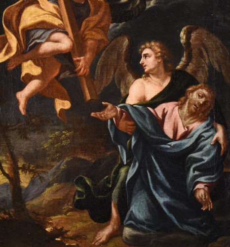 Paintings & Drawings  - Christ In The Garden Of Gethsemane With Two Angels