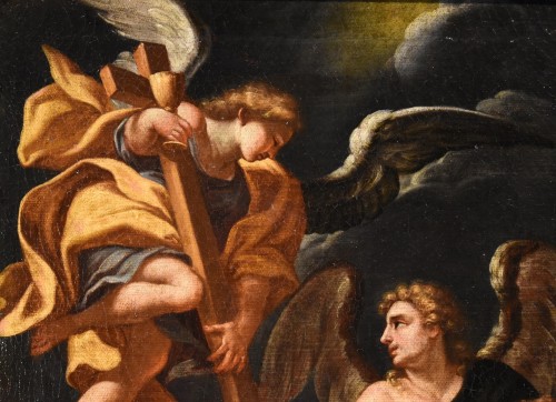 Antiquités - Christ In The Garden Of Gethsemane With Two Angels
