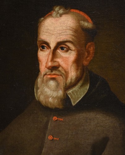 Antiquités - Portrait Du Cardinal Antonio Marcelli Barberini, Antonio Alberti (1603 - 1649)
