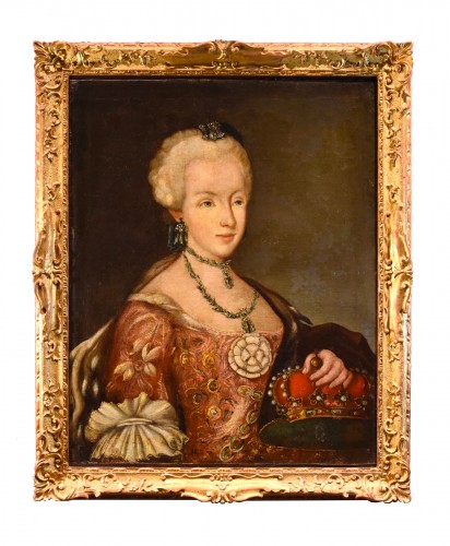 Portrait Of Empress Maria Theresa Of Habsburg, workshop of Martin Van Meytens (1695 - 1770)