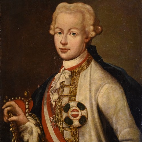 Tableaux et dessins Tableaux XVIIIe siècle - Portrait de l'Empereur Pierre II de Habsbourg-Lorraine