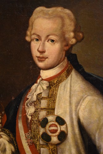 Portrait de l'Empereur Pierre II de Habsbourg-Lorraine - Antichità Castelbarco