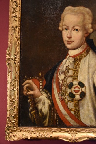 XVIIIe siècle - Portrait de l'Empereur Pierre II de Habsbourg-Lorraine