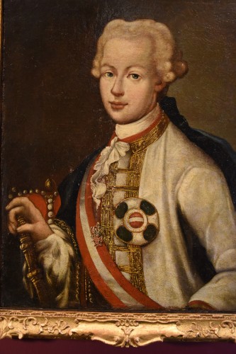 Portrait de l'Empereur Pierre II de Habsbourg-Lorraine - Louis XV