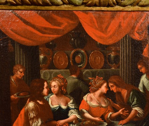 Louis XIII - Les plaisirs du fils prodigue, Peintre flamand actif en Vénétie au début du XVIIe siècle