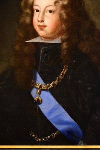 XVIIe siècle - Portrait de Philippe V Roi d'Espagne, cercle de Hyacinthe Rigaud (1659 - 1743)