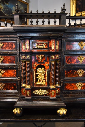 Louis XIII - Cabinet d'apparat, Flandre fin XVIIe siècle