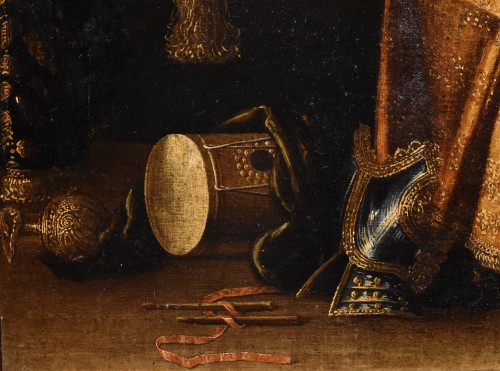 Antiquités - Nature morte aux vanités - Cercle de Francesco Noletti (1611 -  1654)