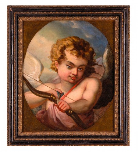 Cupid, French School Of The Entourage Of François Boucher (1703-1770)