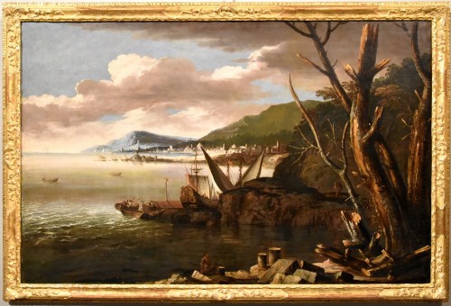 Coastal Landscape - Italian school of the 18th century