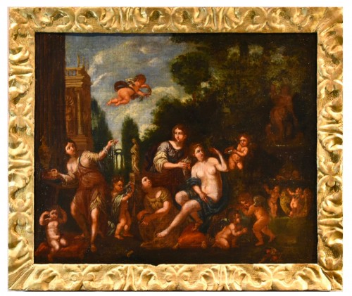 The Toilet Of Venus Workshop Off Francesco Albani (1578 - 1660)
