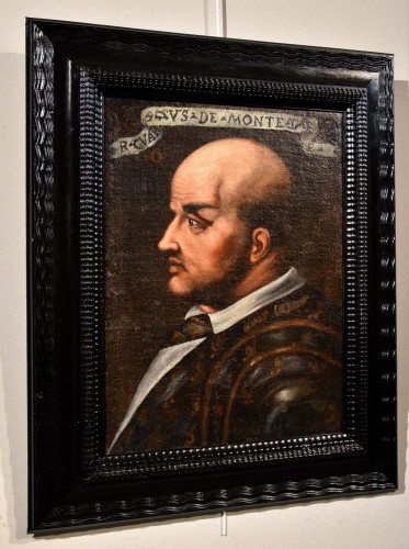 Portrait de Niccolò Orsini, Comte de Pitigliano, peintre Toscan du XVIe Siècle - Louis XIII