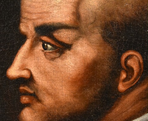 Antiquités - Portrait de Niccolò Orsini, Comte de Pitigliano, peintre Toscan du XVIe Siècle