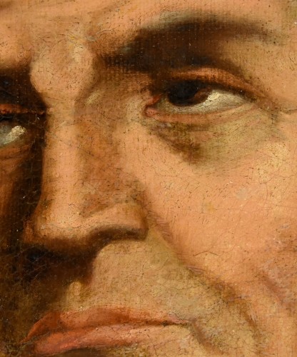 Antiquités - Portraits des empereurs Julius Caesar et Octavien, Italie 17e siècle