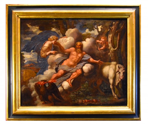 The Myth Of Jupiter, Io And Juno - Giovanni Angelo Canini (1608 - 1666)