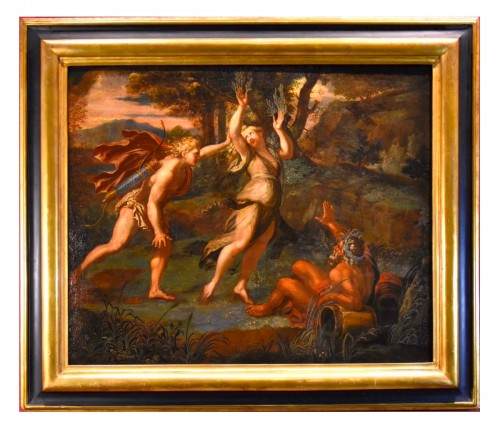 Giovanni Angelo Canini (rome, 1608 - Rome, 1666) - The Myth Of Apollo And D