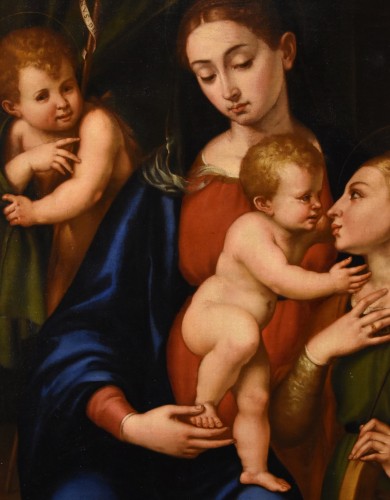 XVIe siècle et avant - Vierge à l'enfant - Giovanni Battista Ramenghi (1531 - 1601)