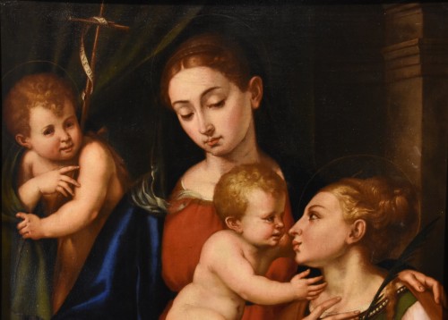 Antiquités - Vierge à l'enfant - Giovanni Battista Ramenghi (1531 - 1601)