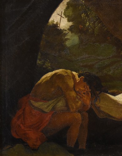 La déposition d'Atala, Suiveur de Anne-louis Girodet de Roussy-Trioson (1767 - 1824) - Antichità Castelbarco