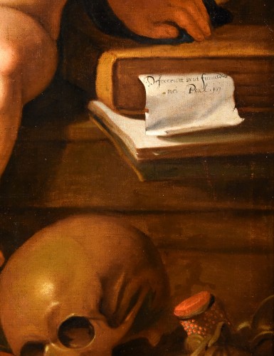 Erasme Quellinus (1607-1672) - Allégorie de la Vanité de la vie ou de la Jeunesse - Antichità Castelbarco