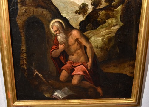  - Saint Jérôme pénitent, école italienne de la fin du XVIe siècle
