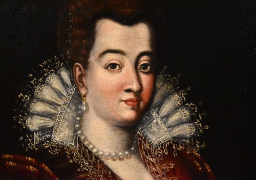 Portrait de la Grande-Duchesse Bianca Cappello, atelier de Scipione Pulzone - Antichità Castelbarco